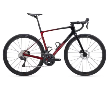 Giant Defy Advanced Pro 2 Road Bike in Carbon/Sangria