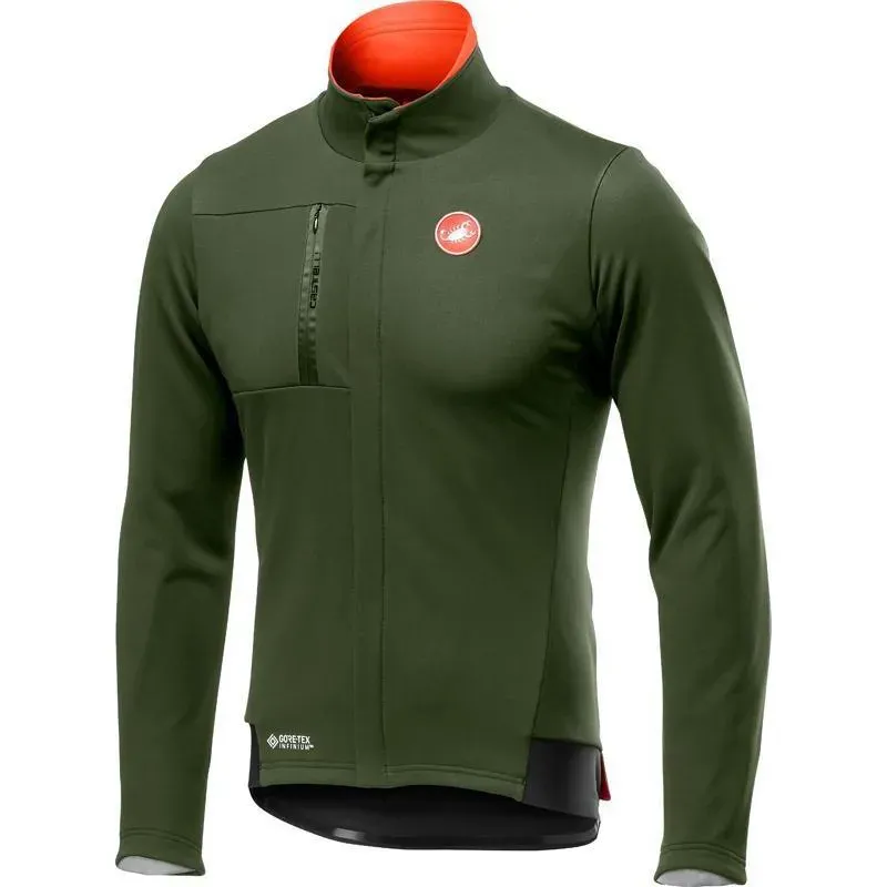 Castelli Double Espresso Jacket / Military Green XX-Large