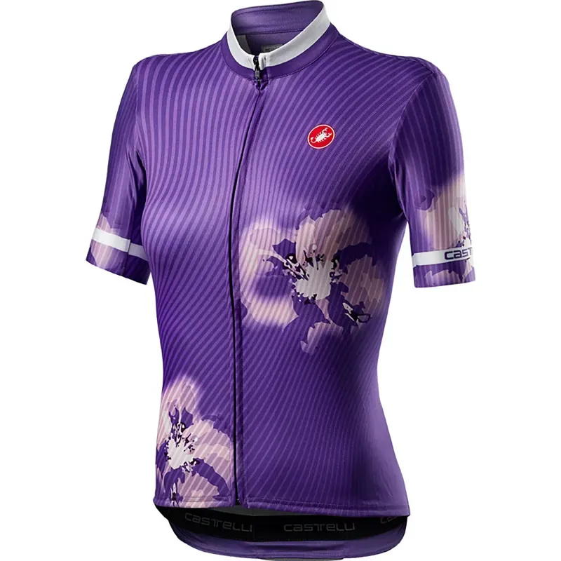 Castelli Primavera Jersey / Prism Violet x-small