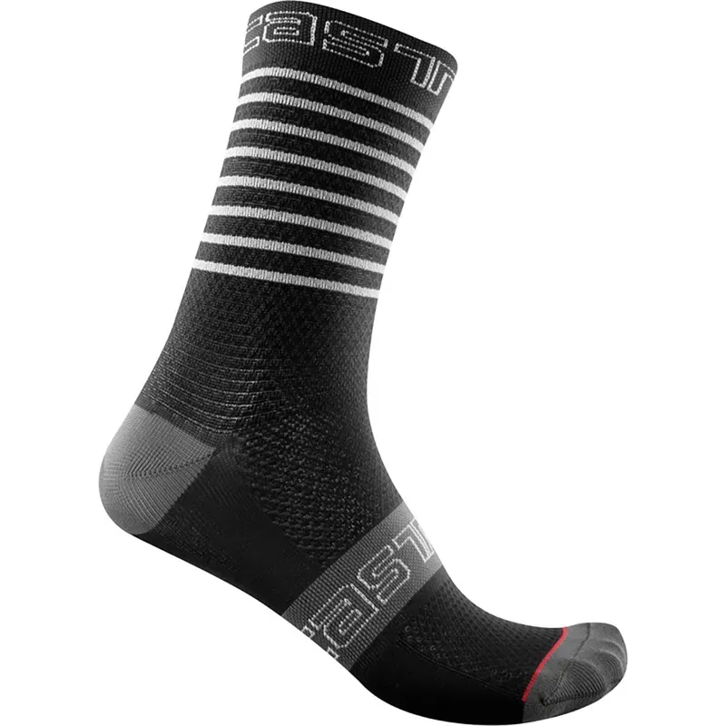 Castelli Superleggera Womens 12 Socks in Black