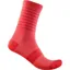 Castelli Superleggera Womens 12 Socks in Pink