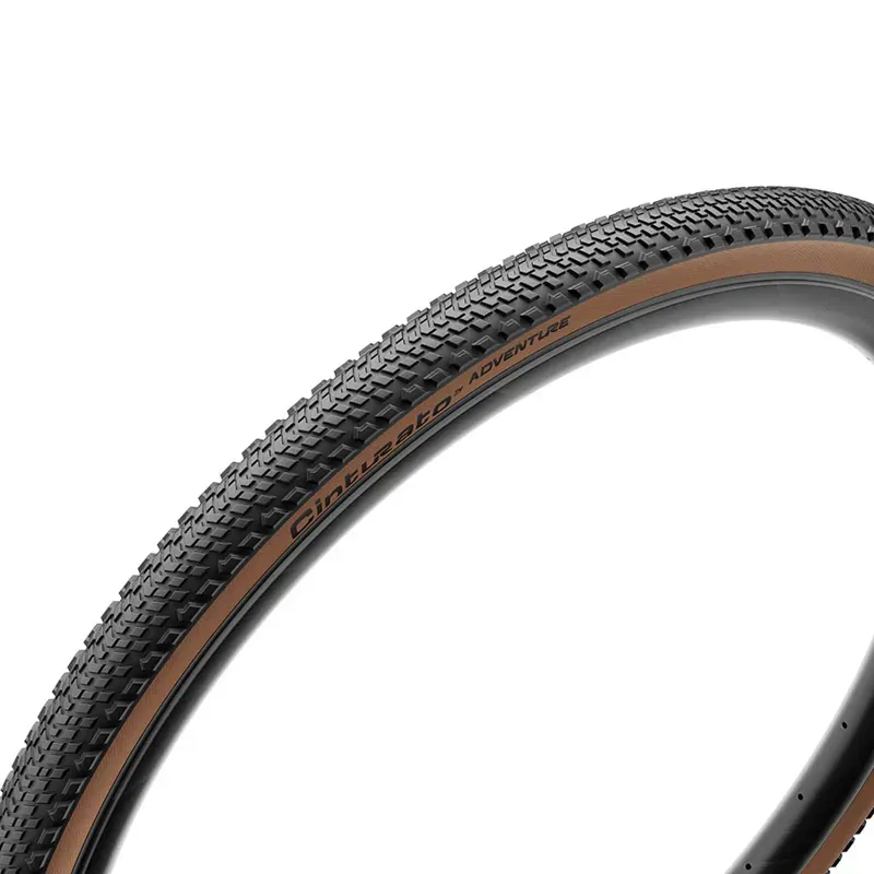 Pirelli Cinturato Adventure 700x40c Gravel Tyre in Black/Tanwall