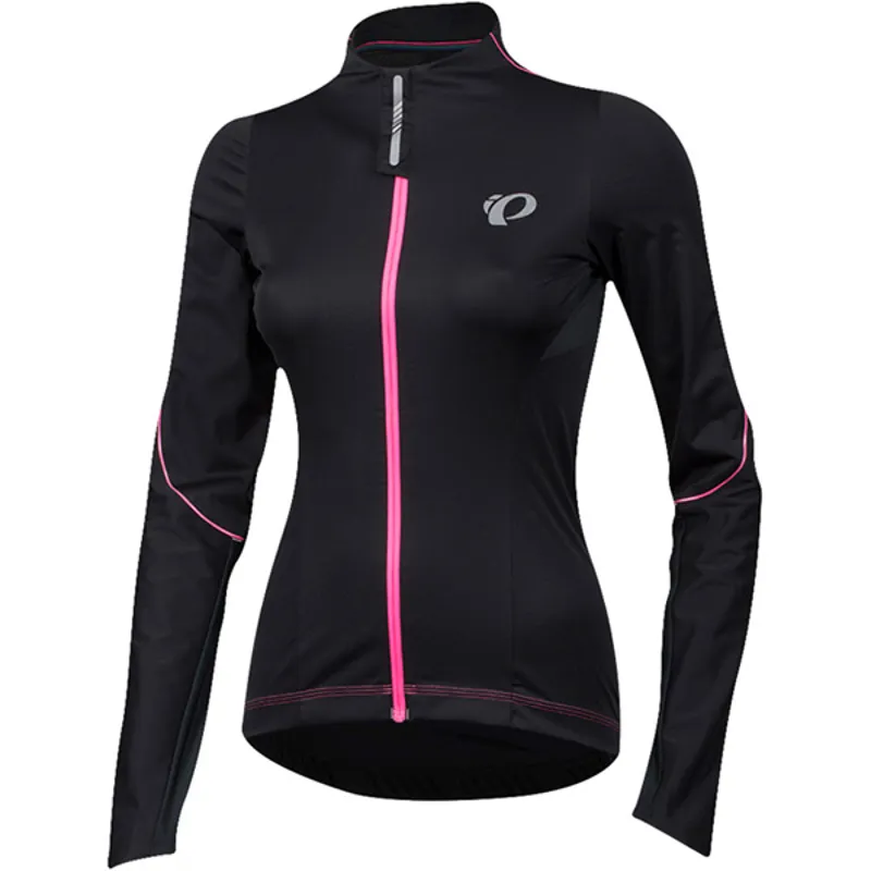 Pearl Izumi Pro Pursuit Long Sleeved Womens Wind Jersey in Black