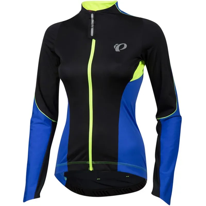 Pearl Izumi Pro Pursuit Long Sleeved Womens Wind Jersey in Blue