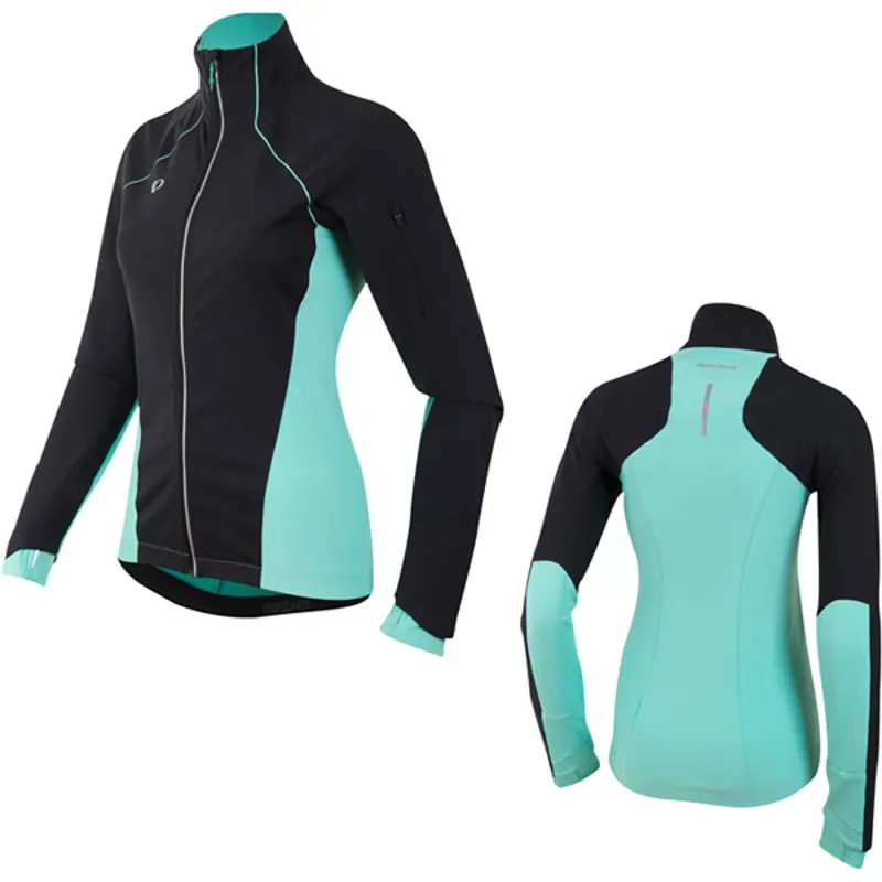 Pearl Izumi Run Pursuit Softshell Womens Jacket in Green