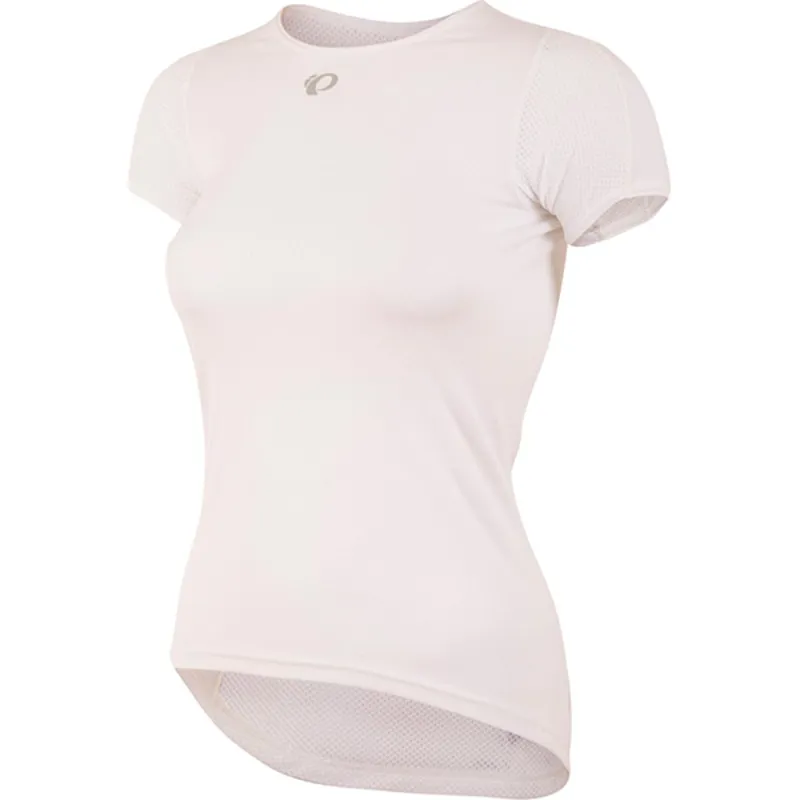 Pearl Izumi Transfer Short Sleeved Womens Baselayer in White