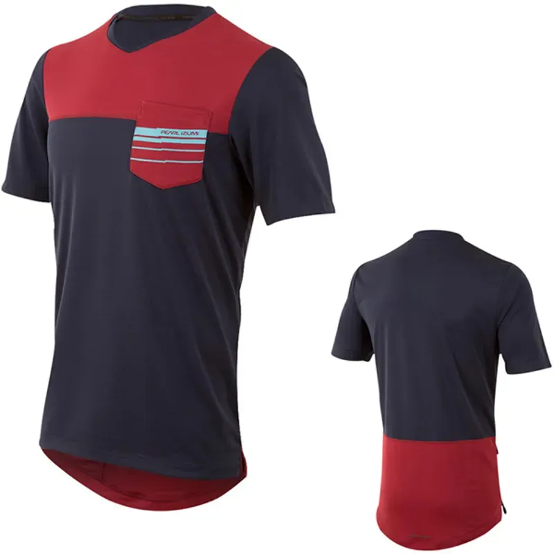 Pearl Izumi MTB Divide Mens Jersey in Red