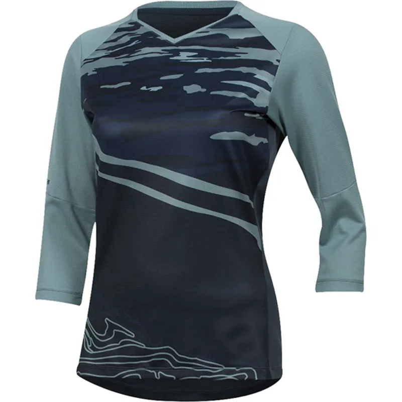 Pearl Izumi Launch 3/4 Womens Jersey in Blue