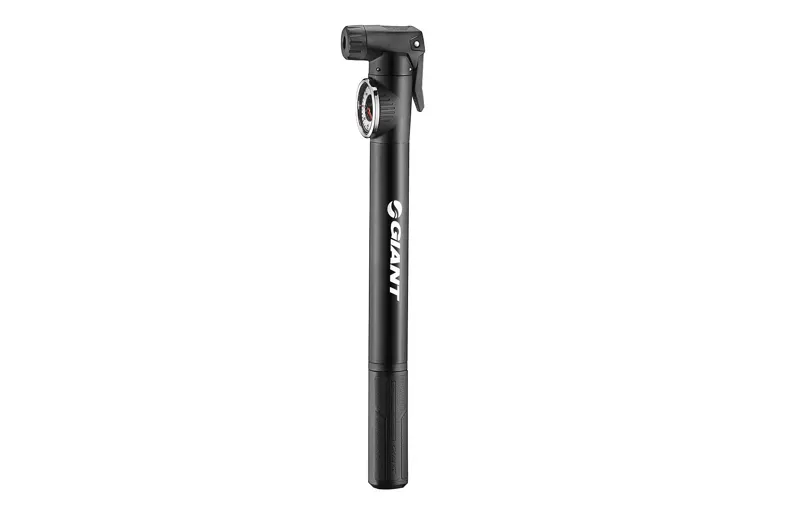 2020 Giant Control Mini 1+ Bike Pump w/Gauge in Black-1