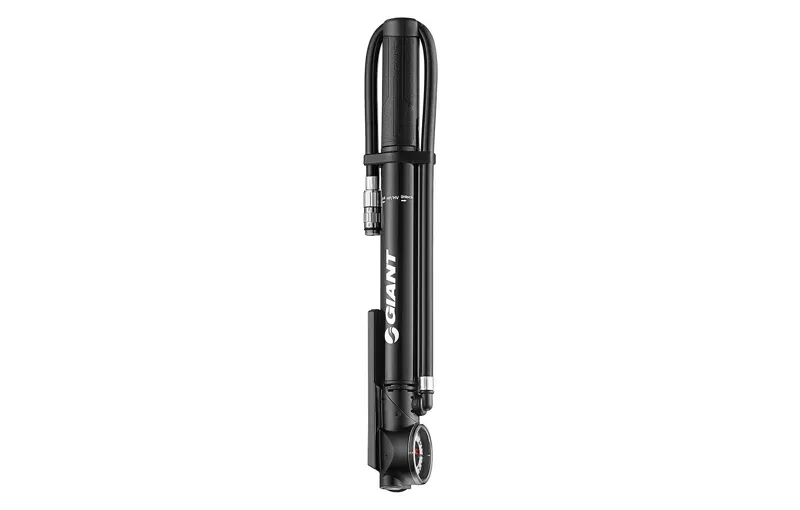 2020 Giant Enduro Control Mini Combo Portable Track Pump in Black-2