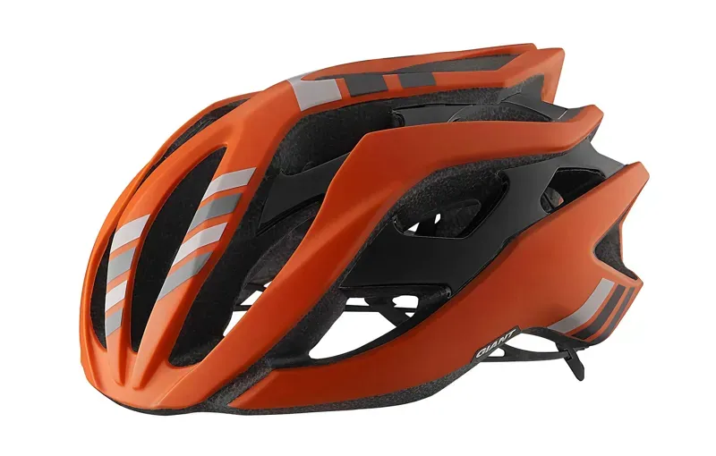 2018 Giant Rev Road Helmet in Orange