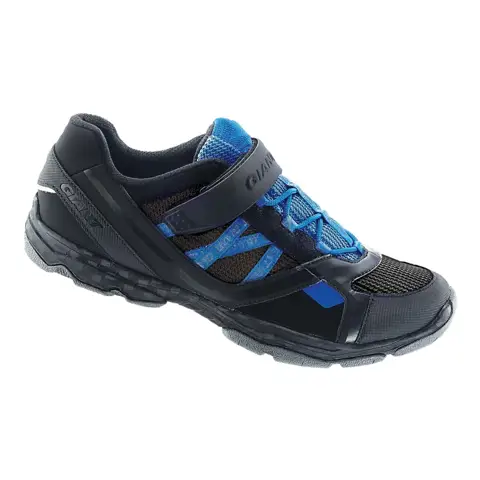 giant bicycle shoes Orbit Fitness Shoe MES BLACK / GREY 42 adjustment across forefoot and instep zones maintains secure fit Giant's Dynamic Cycling Fit process