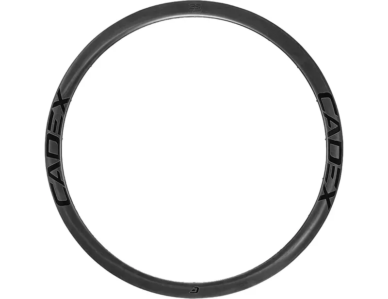 Cadex DB TL 36 700C 21-hole Rim Only Front Wheel in Black