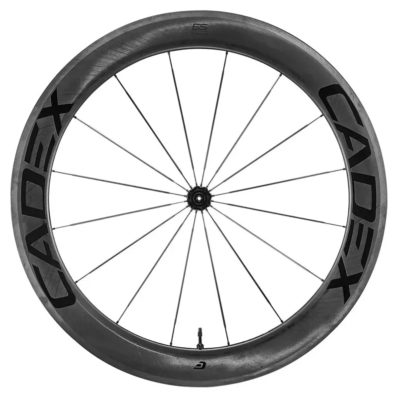 Cadex 65 Tubeless Disc Front Wheel in Black