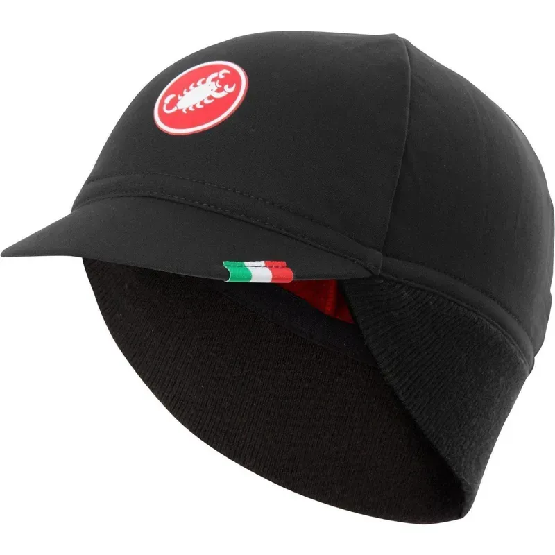 Castelli Difesa Thermal Cap in Black