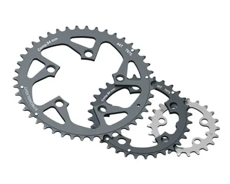 Stronglight 094PCD Type XC - 7075-T6 Series 5-Arm MTB Chainrings 