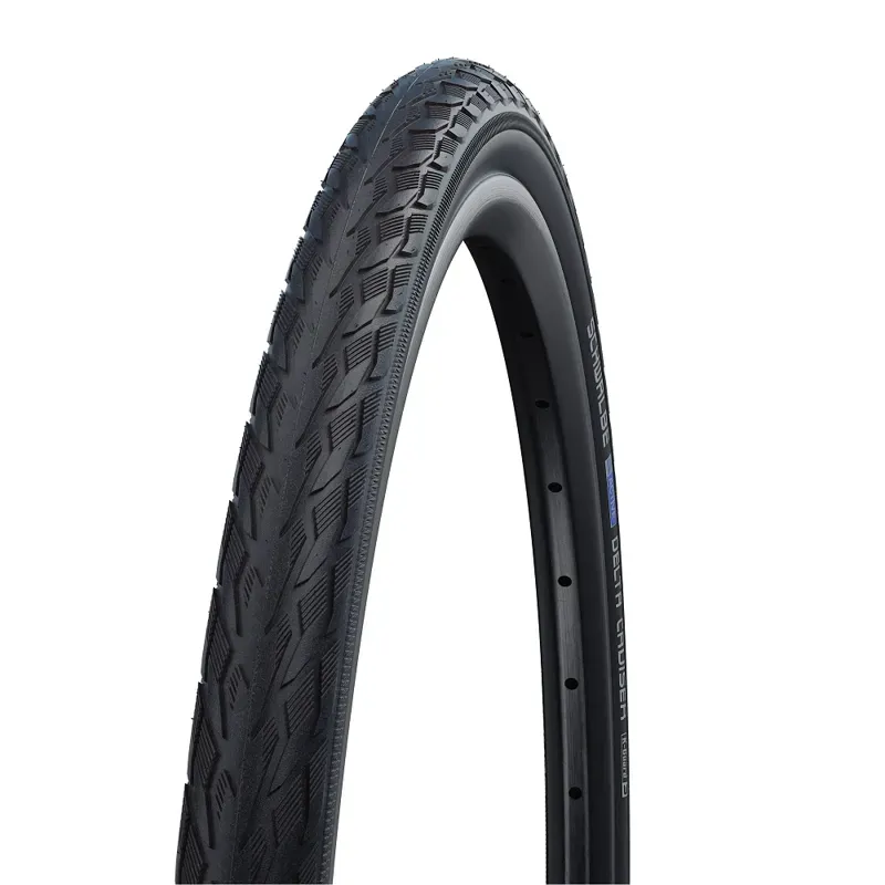 Schwalbe Delta Cruiser Plus Puncture Guard Tyre in Black