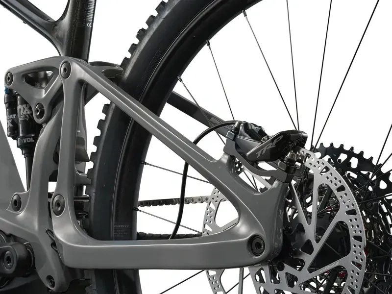 Giant Trance Advanced E+ 1 in Carbon/Tactical Grey-3