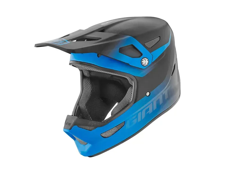 2018 Giant 100 STATUS Downhill Helmet in Blue