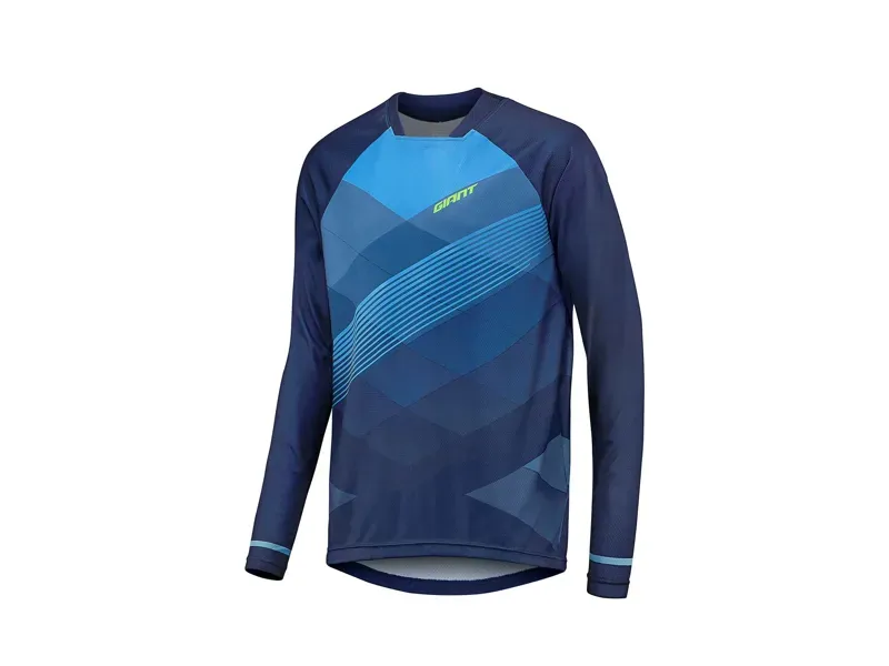 2018 Giant Transfer Long Sleeved Jersey in Blue