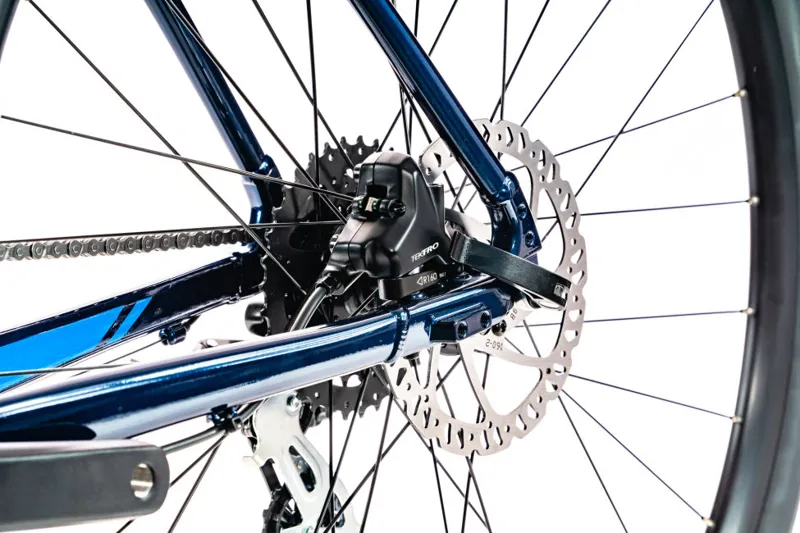 2020 Giant Escape 2 Disc Hybrid Bike in Blue-5