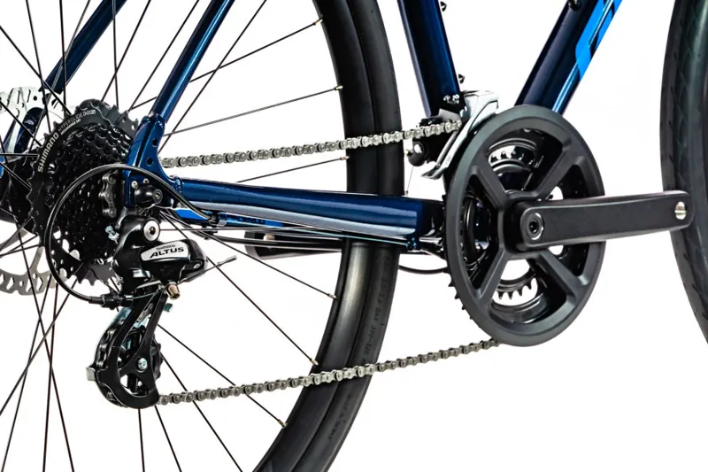 2020 Giant Escape 2 Disc Hybrid Bike in Blue-1