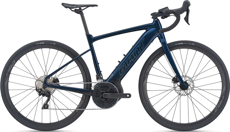 EX-DEMO 2021 Giant Road E+ 2 Pro Electric Bike in Blue-3