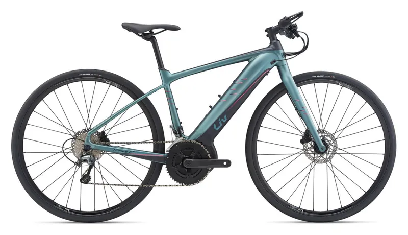 2020 Liv Thrive E+ 2 Pro Electric Bike in Blue