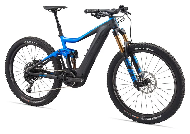 2020 Giant Trance E+ 0 Pro-S Electric Mountain Bike in Blue-7