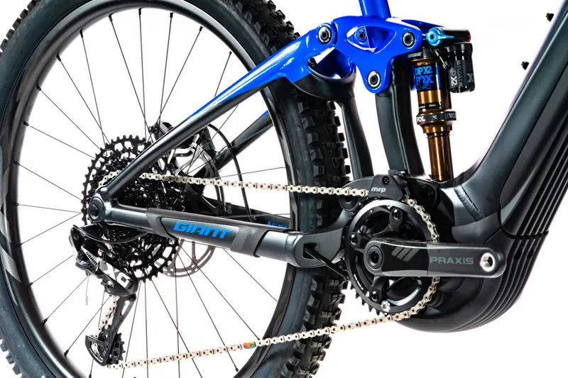 2020 Giant Trance E+ 0 Pro-S Electric Mountain Bike in Blue-2