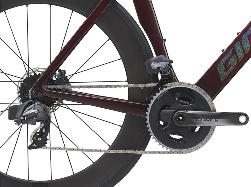 2021 Giant Propel Advanced SL 1 Disc Road Bike in Red-3