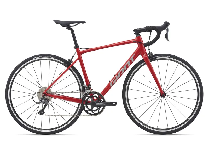 2021 Giant Contend 2 Road Bike in  Red 