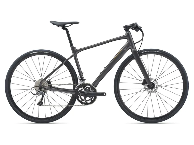 2021 Giant FastRoad SL 3 Disc Flat Bar Road Bike in Black