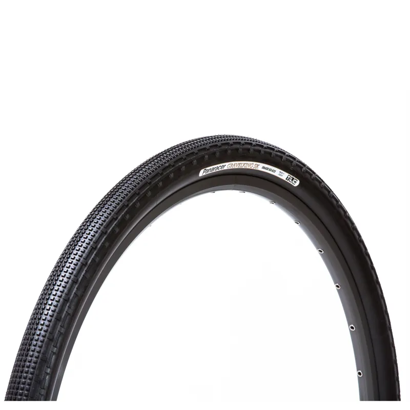 Panaracer GravelKing SK 700x43c Tubeless Folding Tyre in Black-1