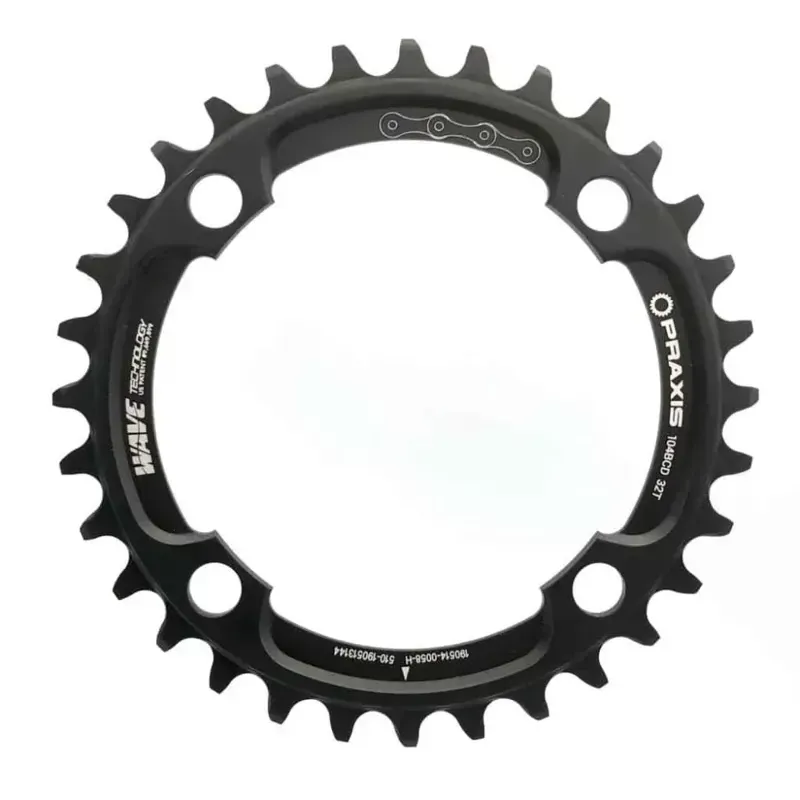 Praxis chainring 36t 104bcd wave 1x