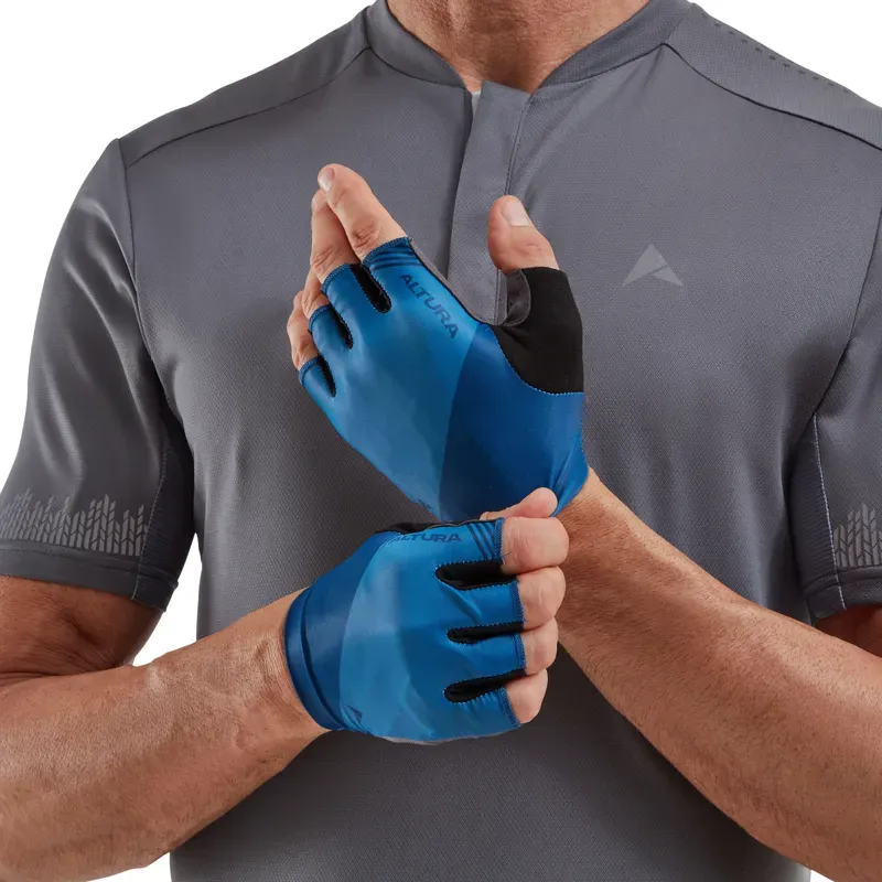 Altura Airstream Unisex Cycling Mitts 2022: BLUE x-small