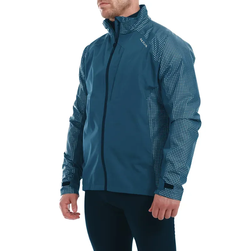 2021 Altura Men's Nightvision Storm Waterproof Jacket in Blue
