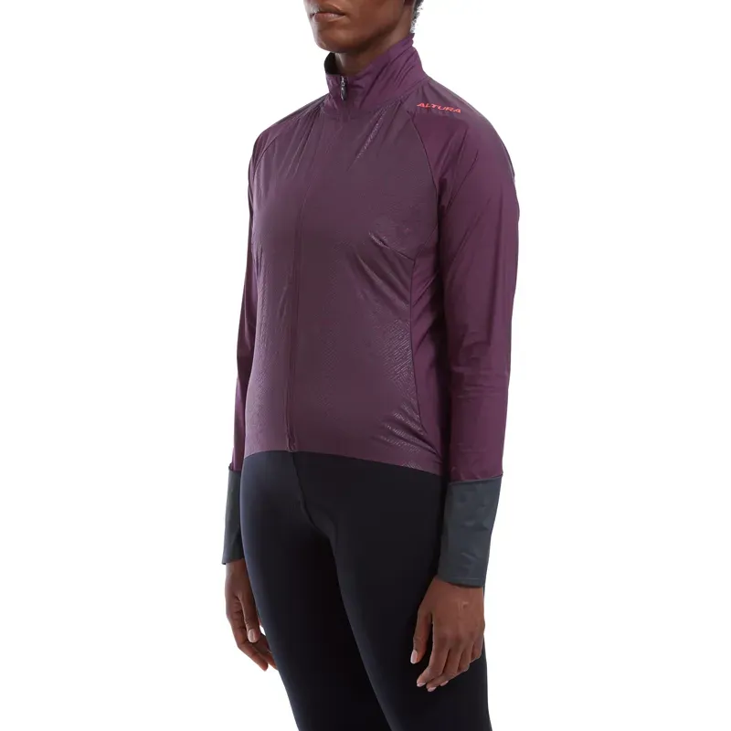 Altura Icon Women's Rocket Packable Cycling Jacket 2021: PURPLE 18