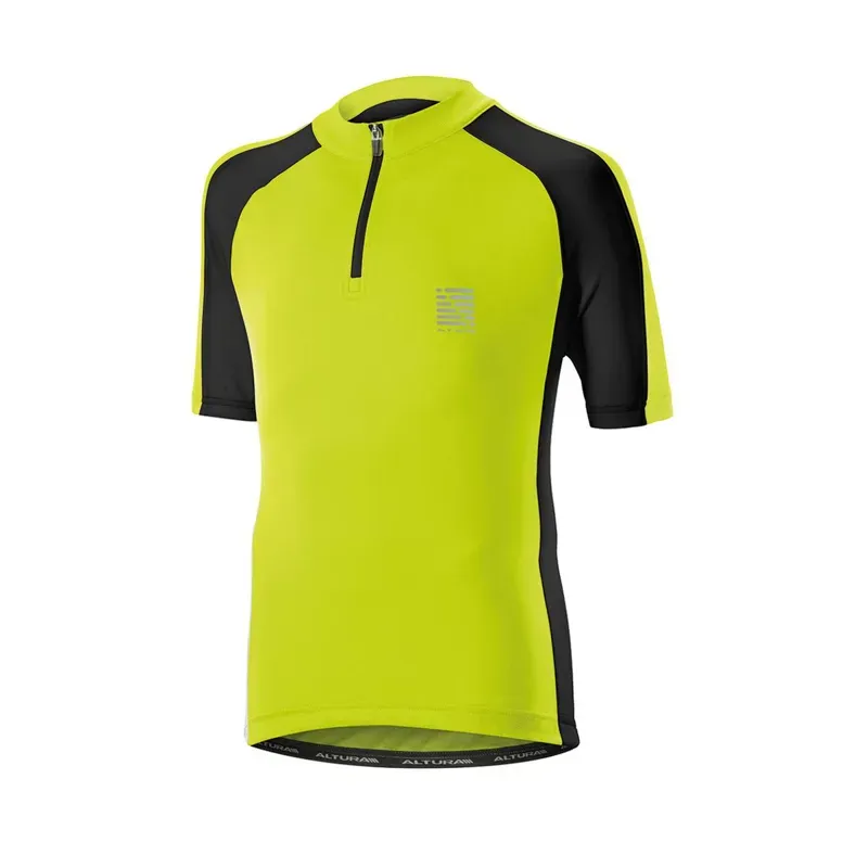 Altura Kids Sprint Short Sleeve Jersey In Yellow