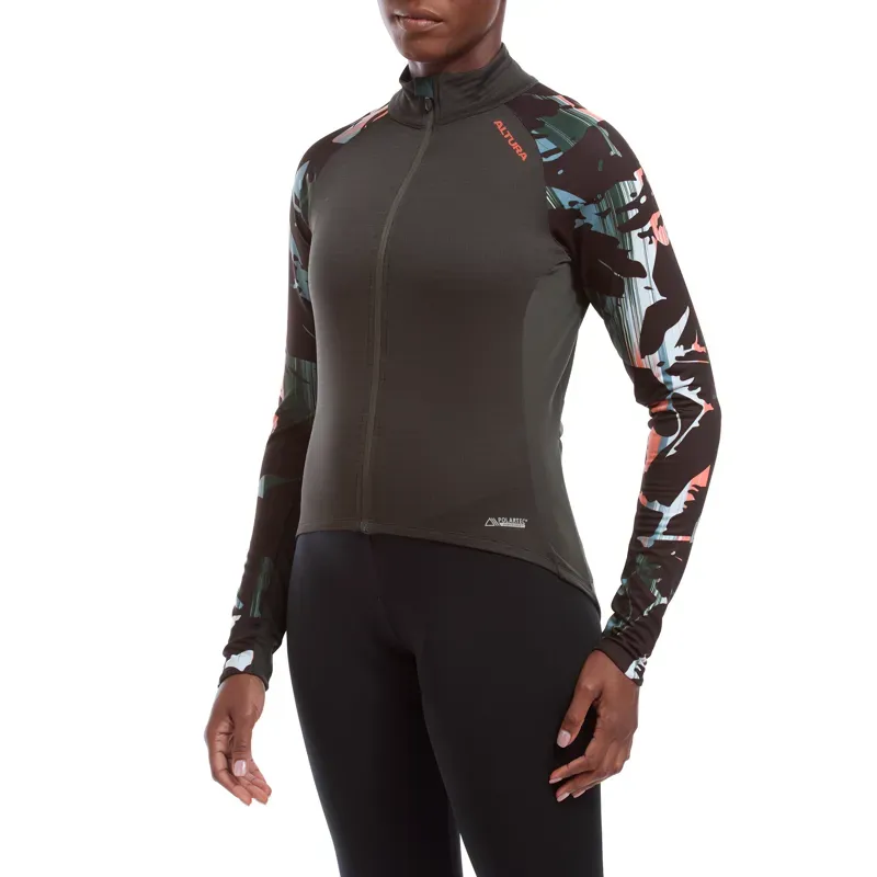 Altura Icon Women's Long Sleeve Jersey 2021: BLACK 10