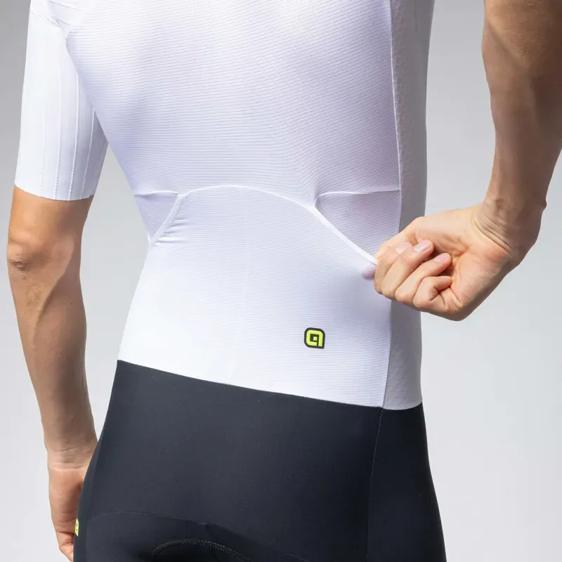 Ale Clothing Eagle Short Sleeved Tri Suit in White-4