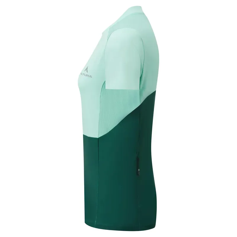Altura Women's Airstream Short Sleeve Jersey in Forest Green-2