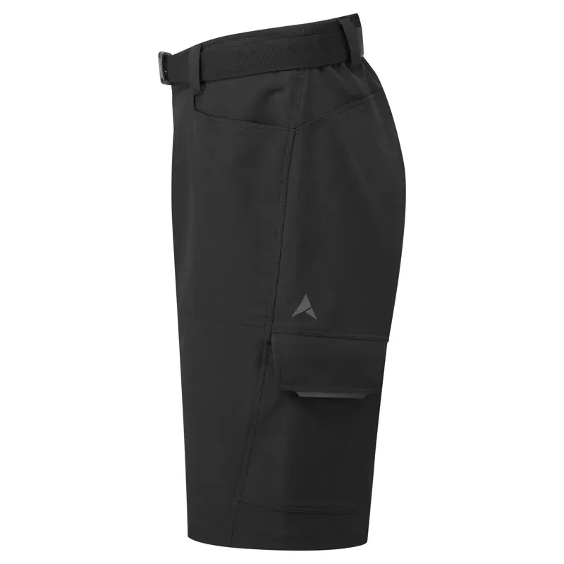 Altura Esker Cargo Baggy Shorts w/Liner in Black-2