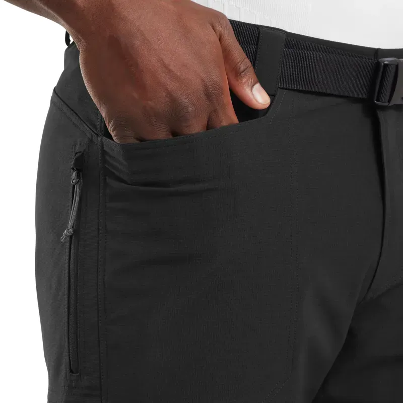 Altura Esker Cargo Baggy Shorts w/Liner in Black-6