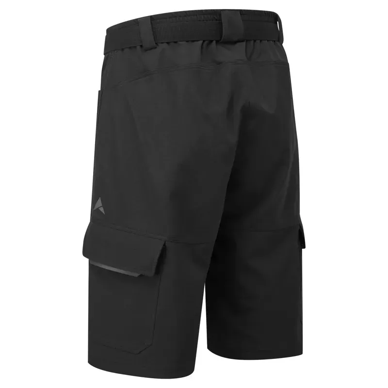 Altura Esker Cargo Baggy Shorts w/Liner in Black-1