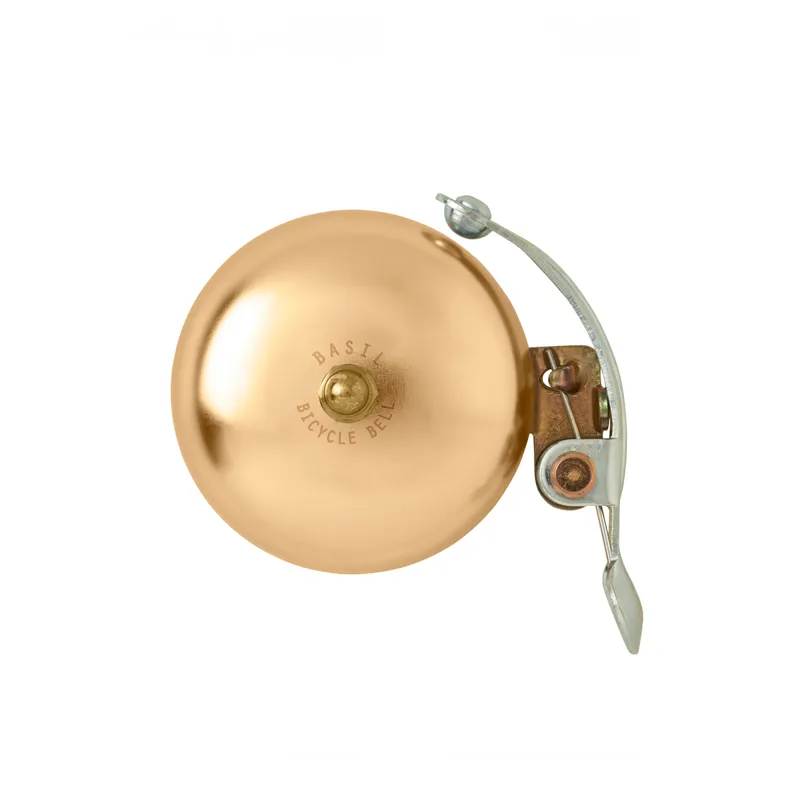 Basil Portland Bicycle Bell in Gold