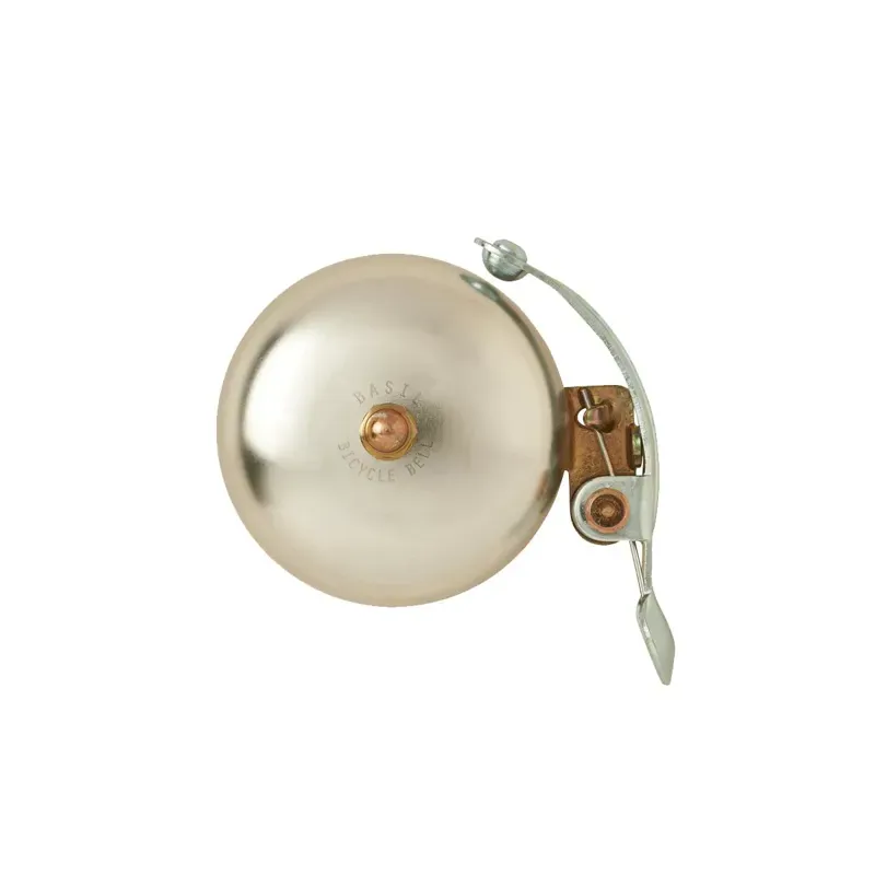 Basil Portland Bicycle Bell in Silver