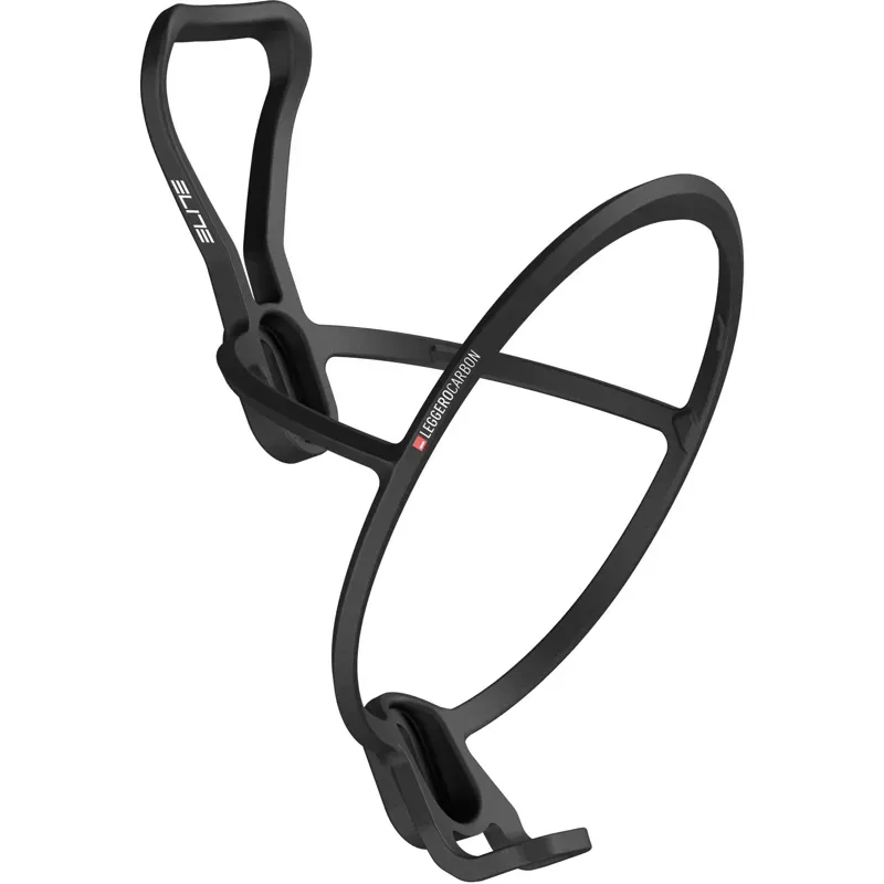 Elite Leggero Carbon Fibre Bottle Cage in Black
