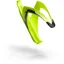 Elite Custom Race Plus Bottle Cage in Fluoro Yellow
