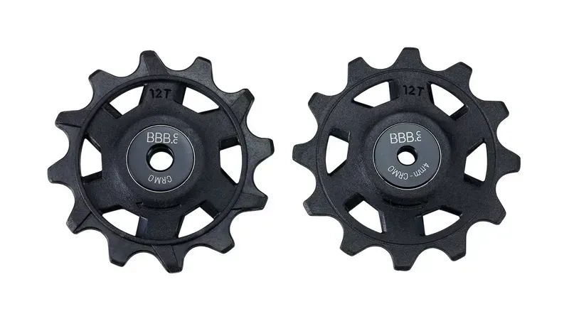 BBB BDP-10 RollerBoys 12t SRAM Jockey Wheels in Black-5